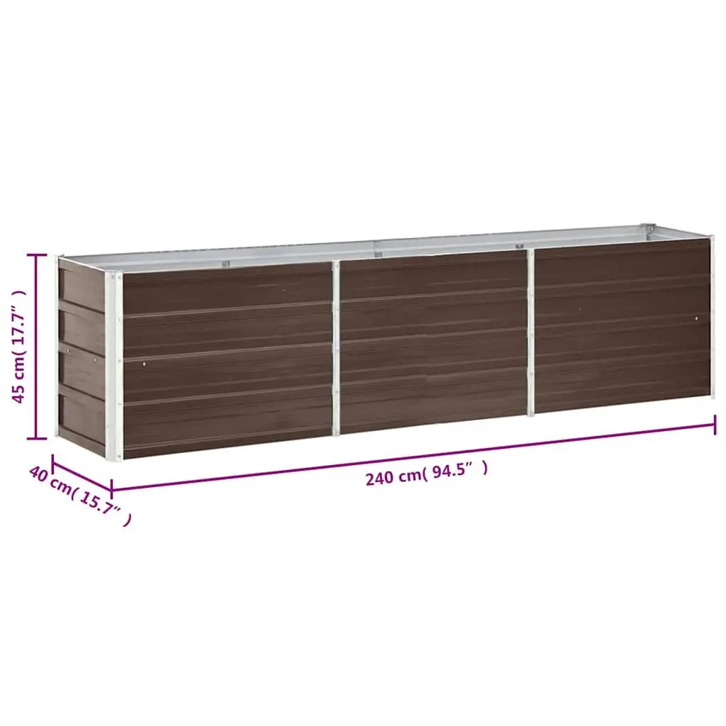 Raised Garden Bed Planter Box for Flowers and Vegetables