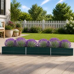 Durable Galvanised Steel Garden Raised Bed Planter