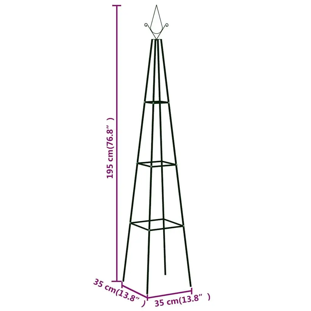 3-Tier Trellis for Climbing Plants