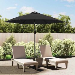 Durable 300cm Garden Parasol with Tilt and Crank Mechanism