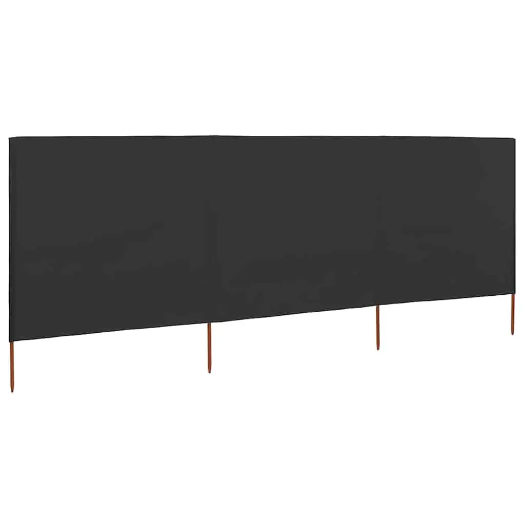 3-Panel Folding Wind Screen for Outdoor Areas