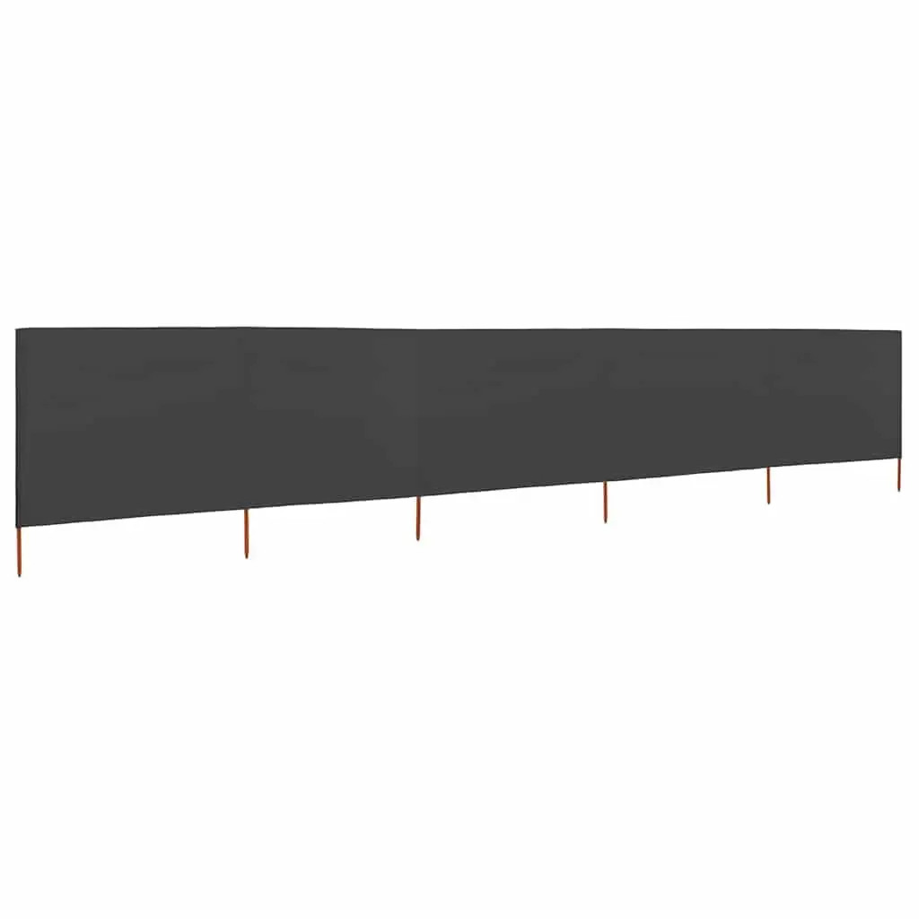 5-Panel Folding Wind Screen for Outdoor Areas