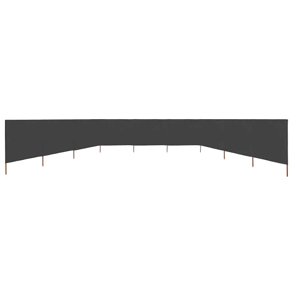 9-Panel Folding Wind Screen for Outdoor Use