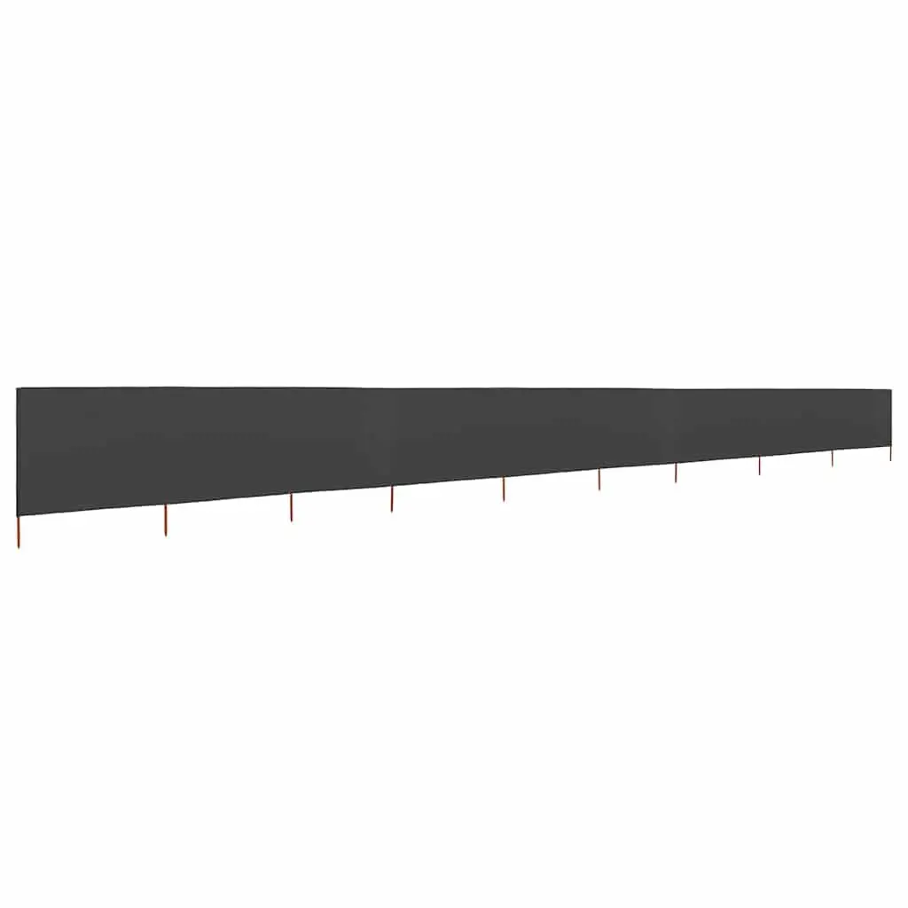 9-Panel Folding Wind Screen for Outdoor Spaces