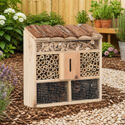 High-Quality Wooden Insect Hotel for Your Garden