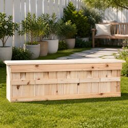 Durable Wooden Sparrow House with 5 Rooms for Birds