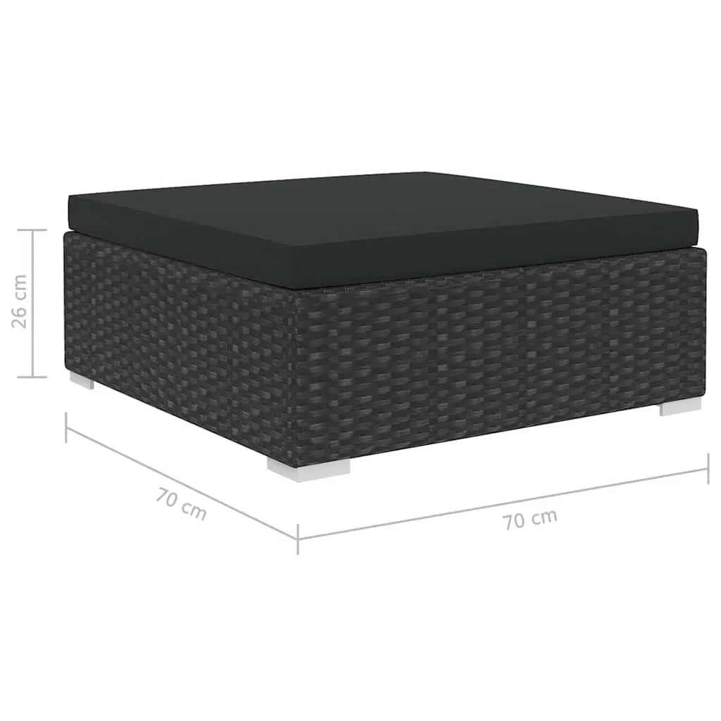 6-Piece Outdoor Lounge Set with Cushions
