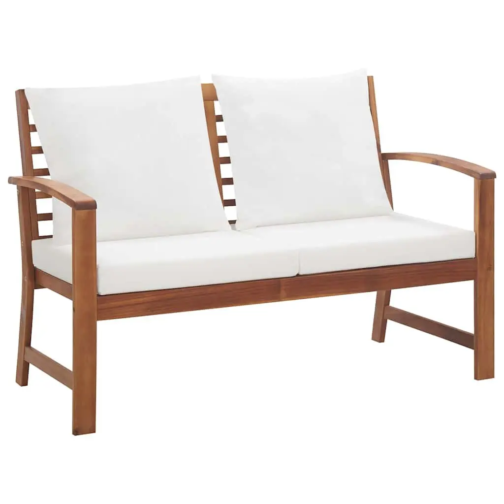 4 Piece Garden Lounge Set with Cushions