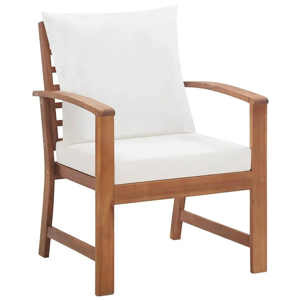 4 Piece Garden Lounge Set with Cushions