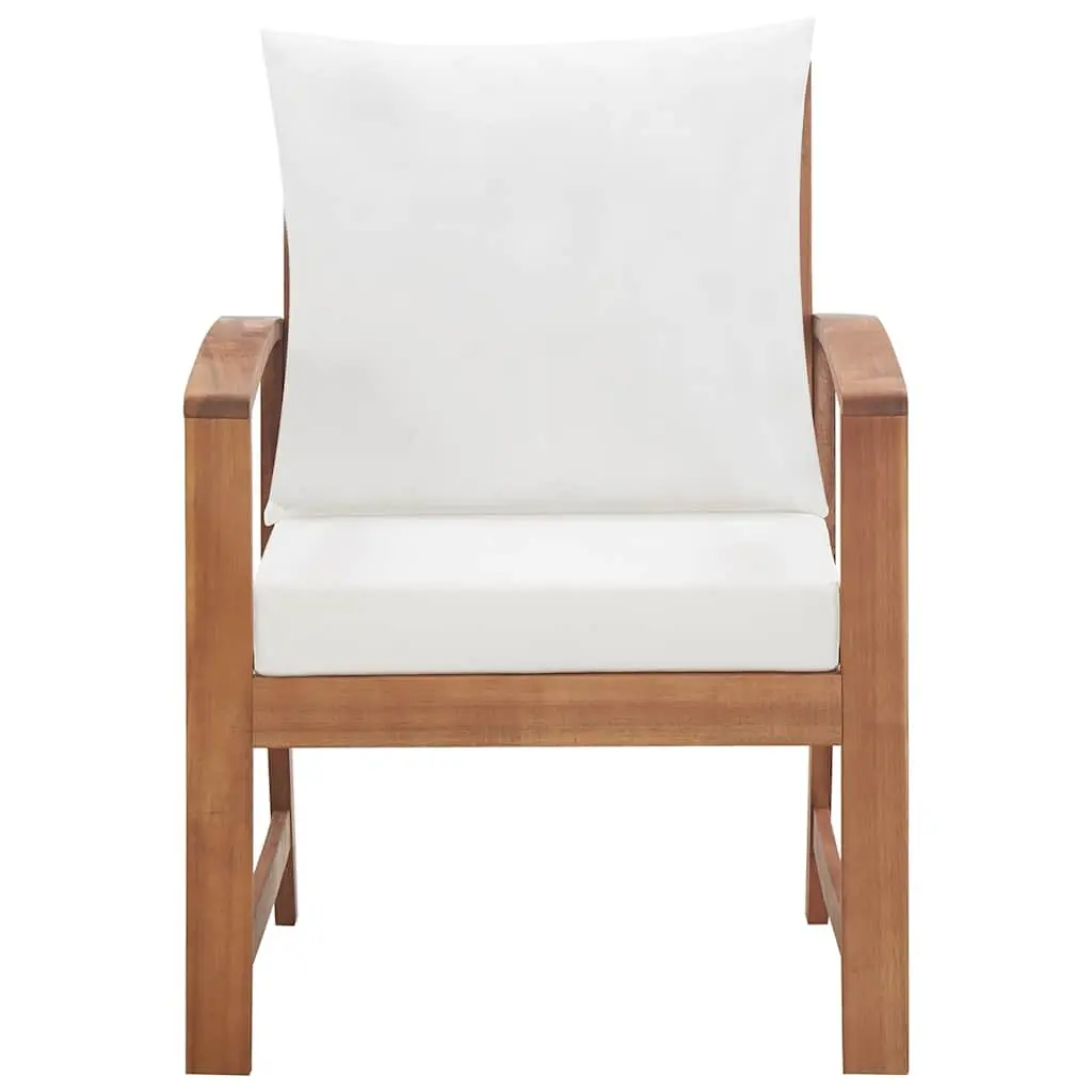 4 Piece Garden Lounge Set with Cushions