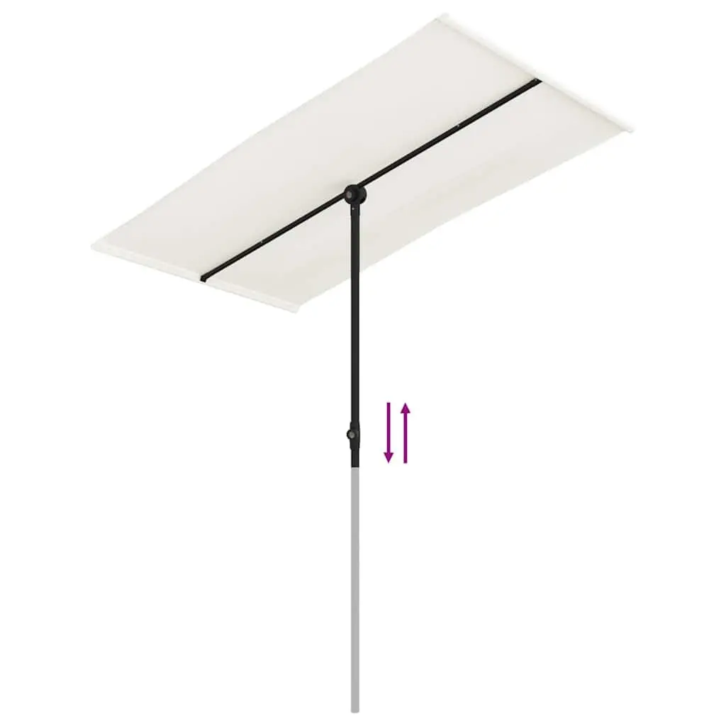 Garden Parasol with Rotating Canopy