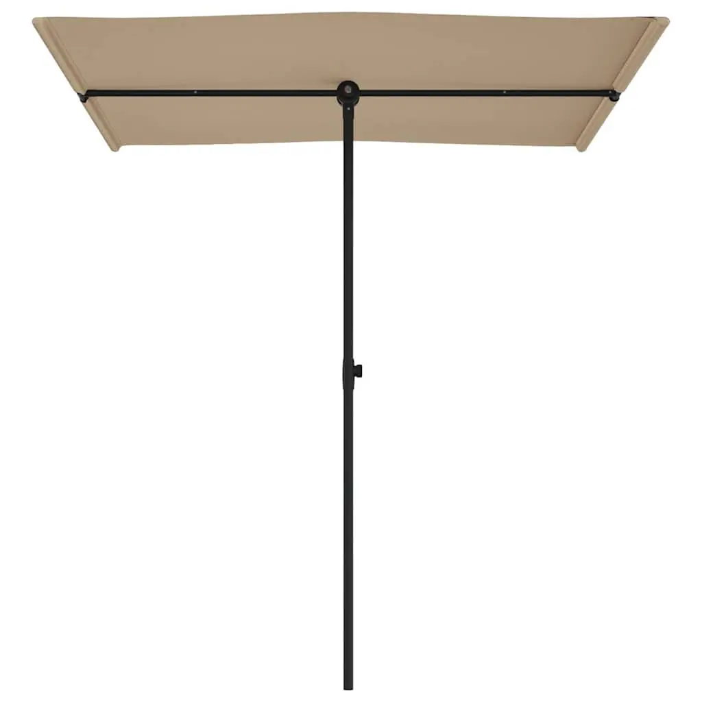 Rotating Cantilever Patio Umbrella 180x110cm
