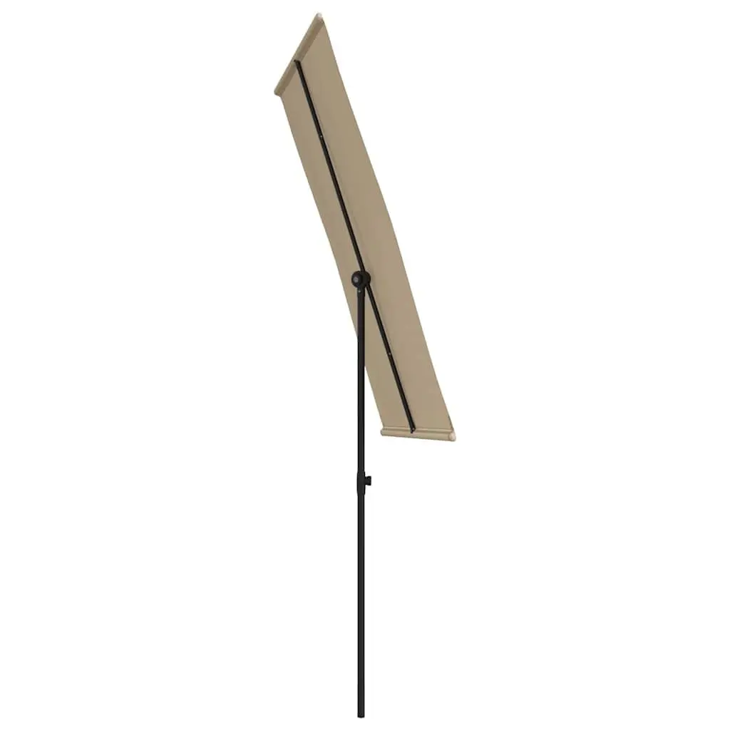 Rotating Cantilever Patio Umbrella 180x110cm