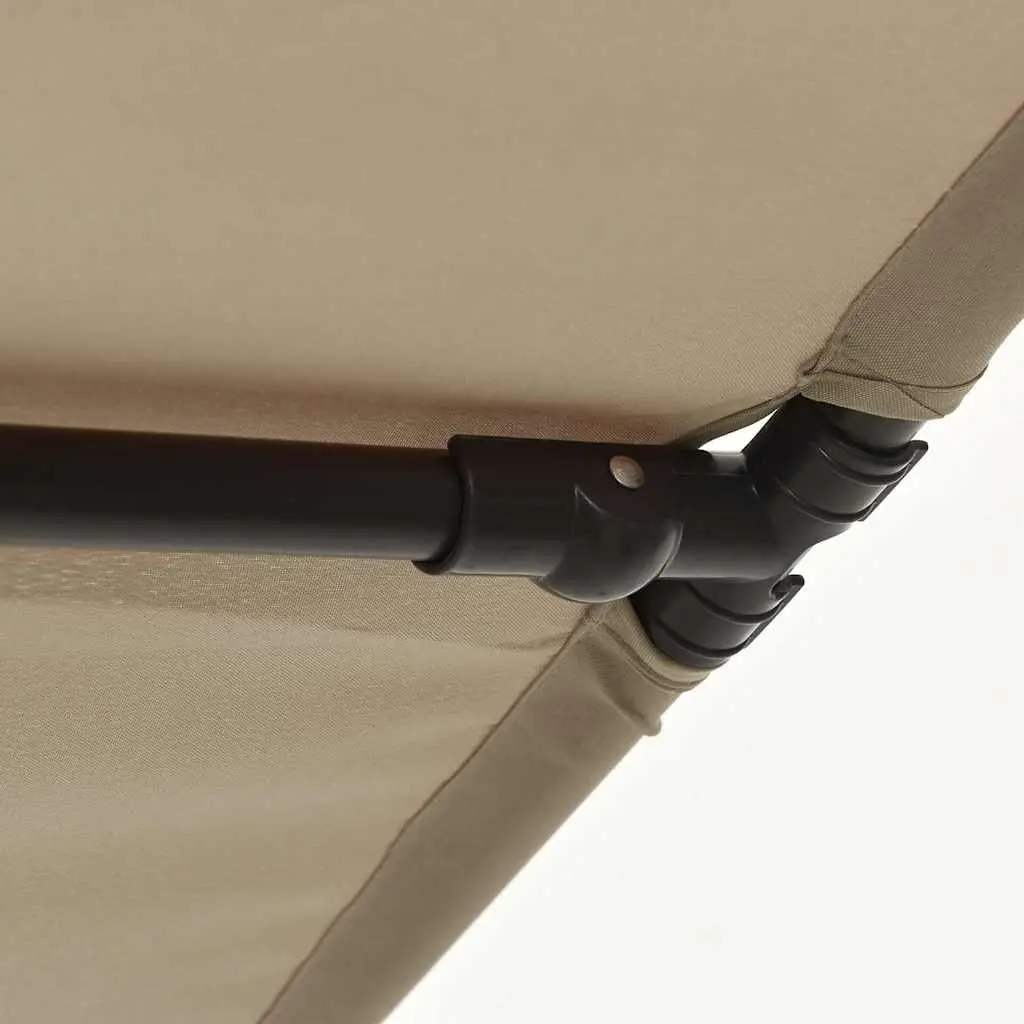 Rotating Cantilever Patio Umbrella 180x110cm