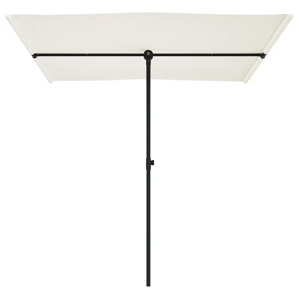 Garden Parasol Umbrella 2x1.5m with Rotating Canopy