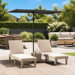 Premium Garden Parasol 2x1.5m Outdoor Umbrella