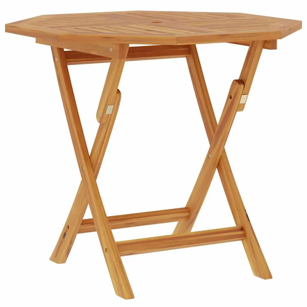 Folding Garden Dining Table in Teak Wood 85x85cm