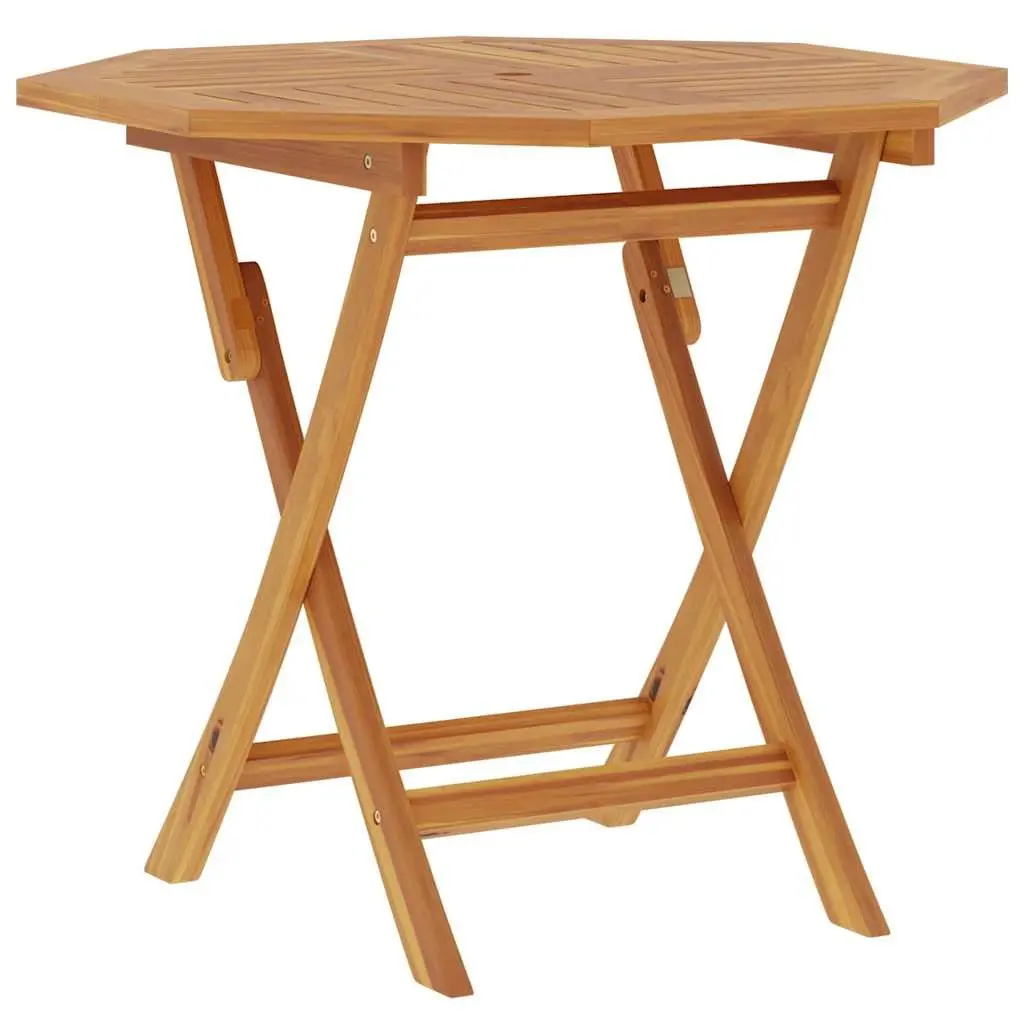 Folding Garden Dining Table in Teak Wood 85x85cm