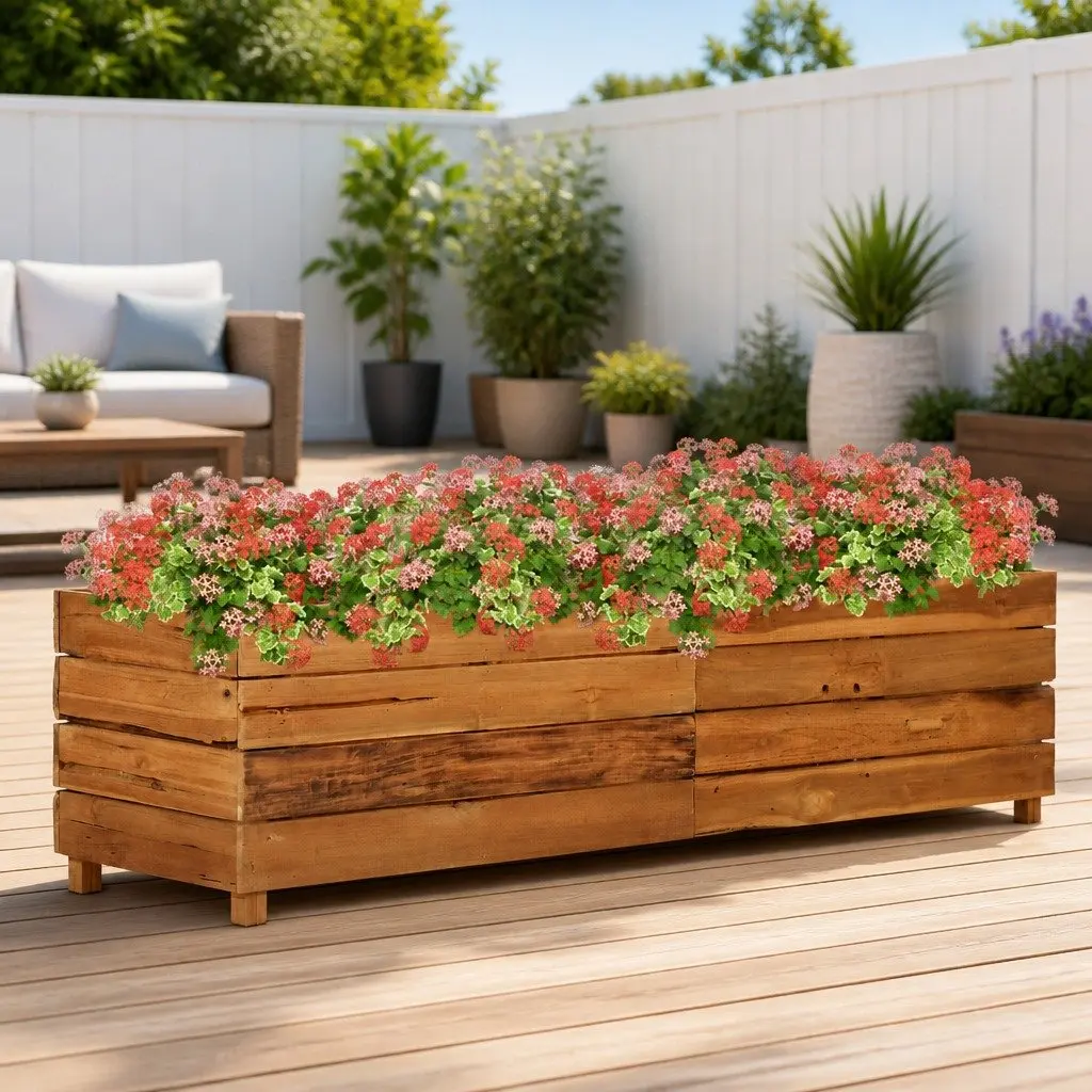 Raised Garden Bed Planter 150x40x38cm
