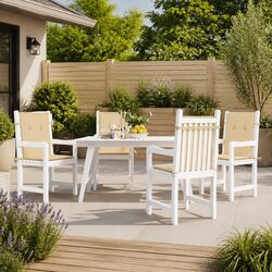 Durable Lowback Chair Cushions for Outdoor & Indoor Use