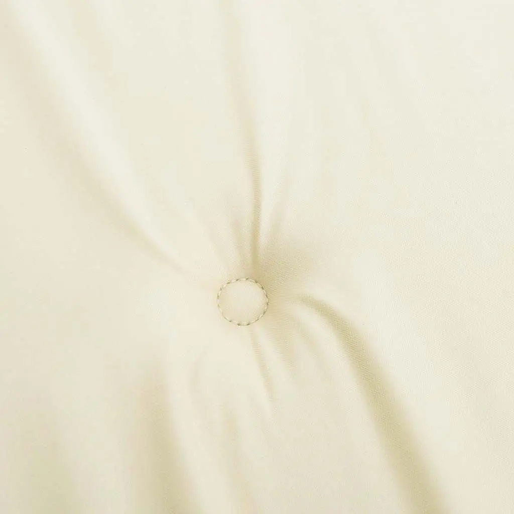 Cream Garden Bench Cushion 200x50x3 cm