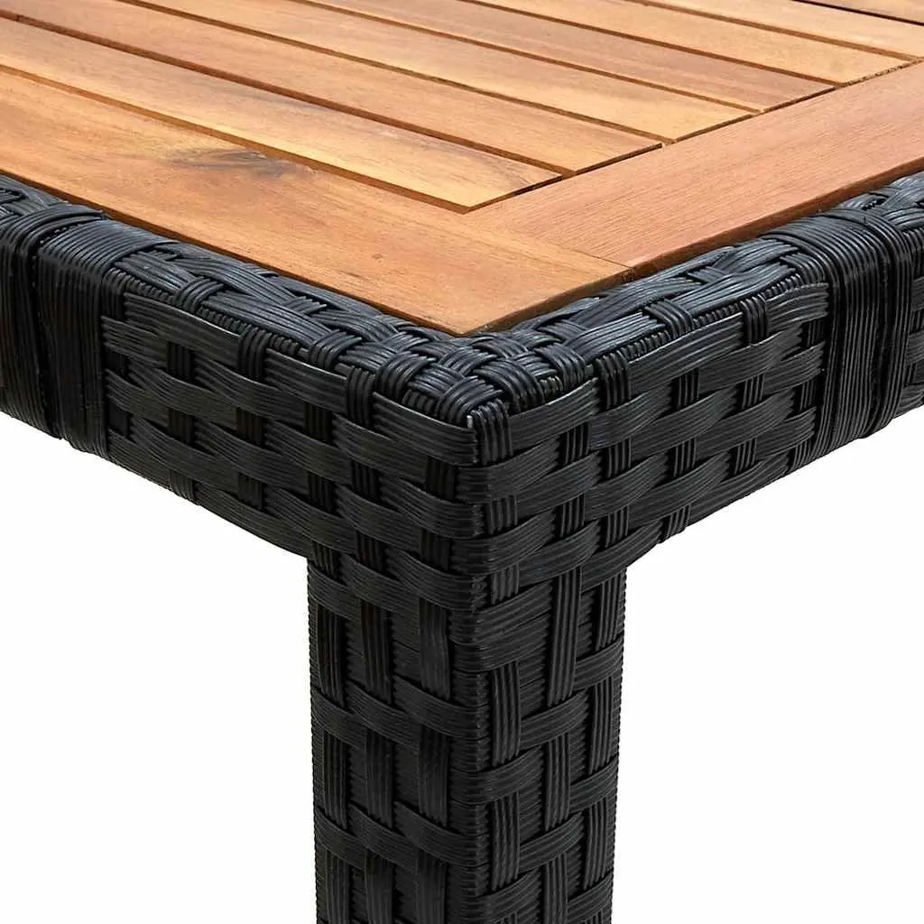 9 Piece PE Rattan Outdoor Dining Set