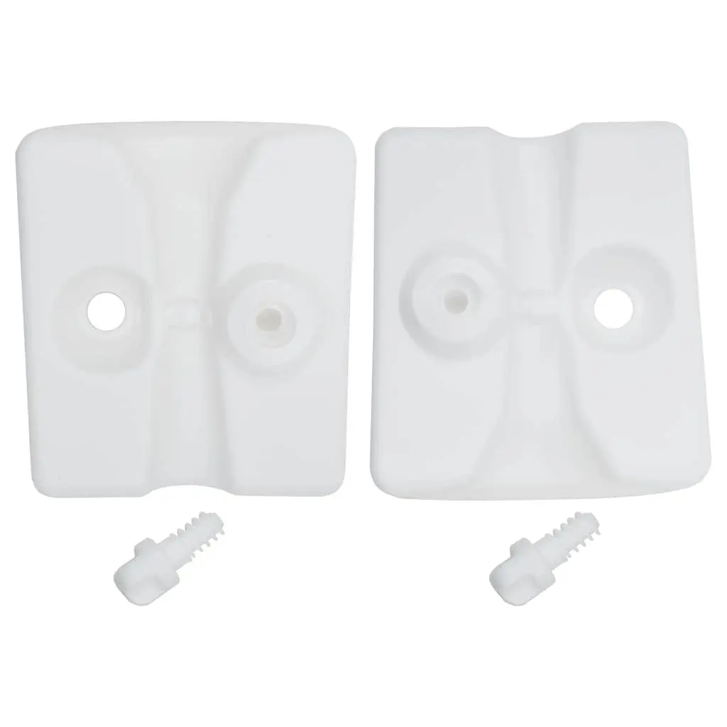 4-Piece Gazebo Weights for Canopy Stabilisation in White