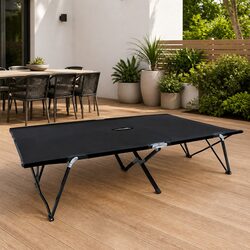 High-Quality Two Person Folding Sun Lounger for Camping