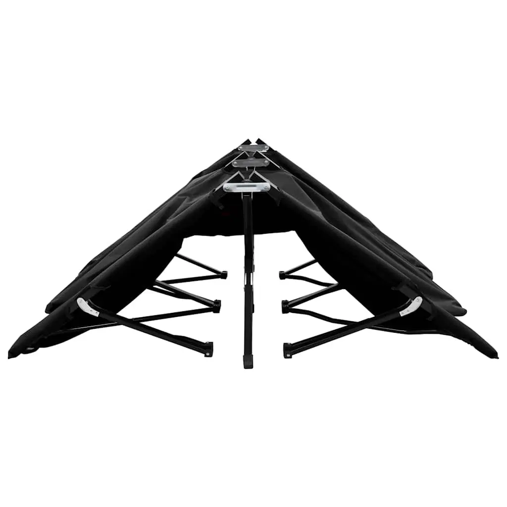 Two Person Folding Sun Lounger for Camping
