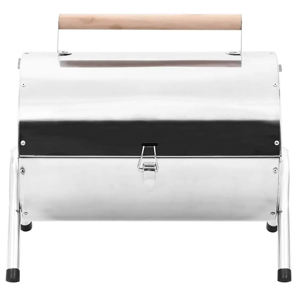Portable Tabletop Charcoal BBQ Grill with Double Grids