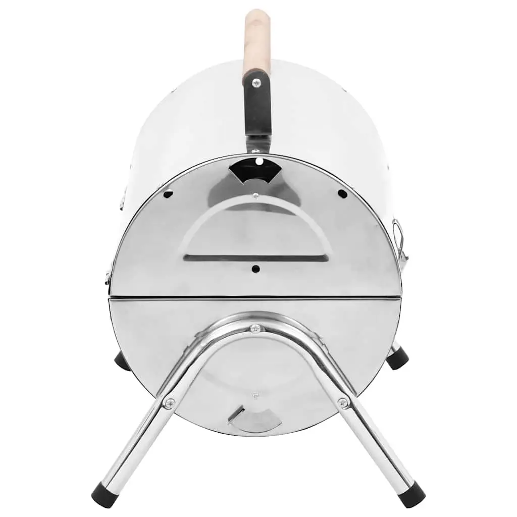 Portable Tabletop Charcoal BBQ Grill with Double Grids