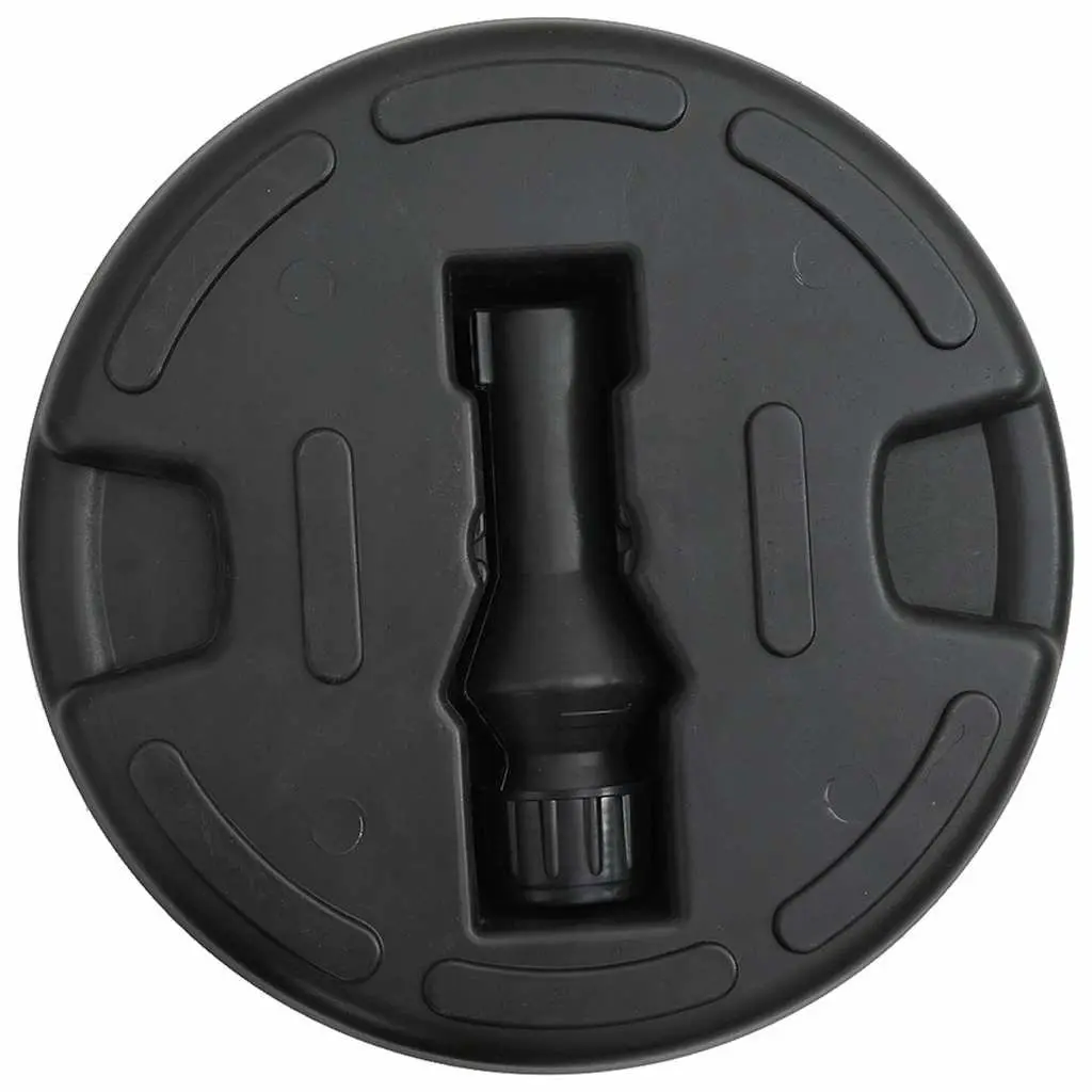 Umbrella Base Sand Water Fillable 15L Portable Parasol Stand Black