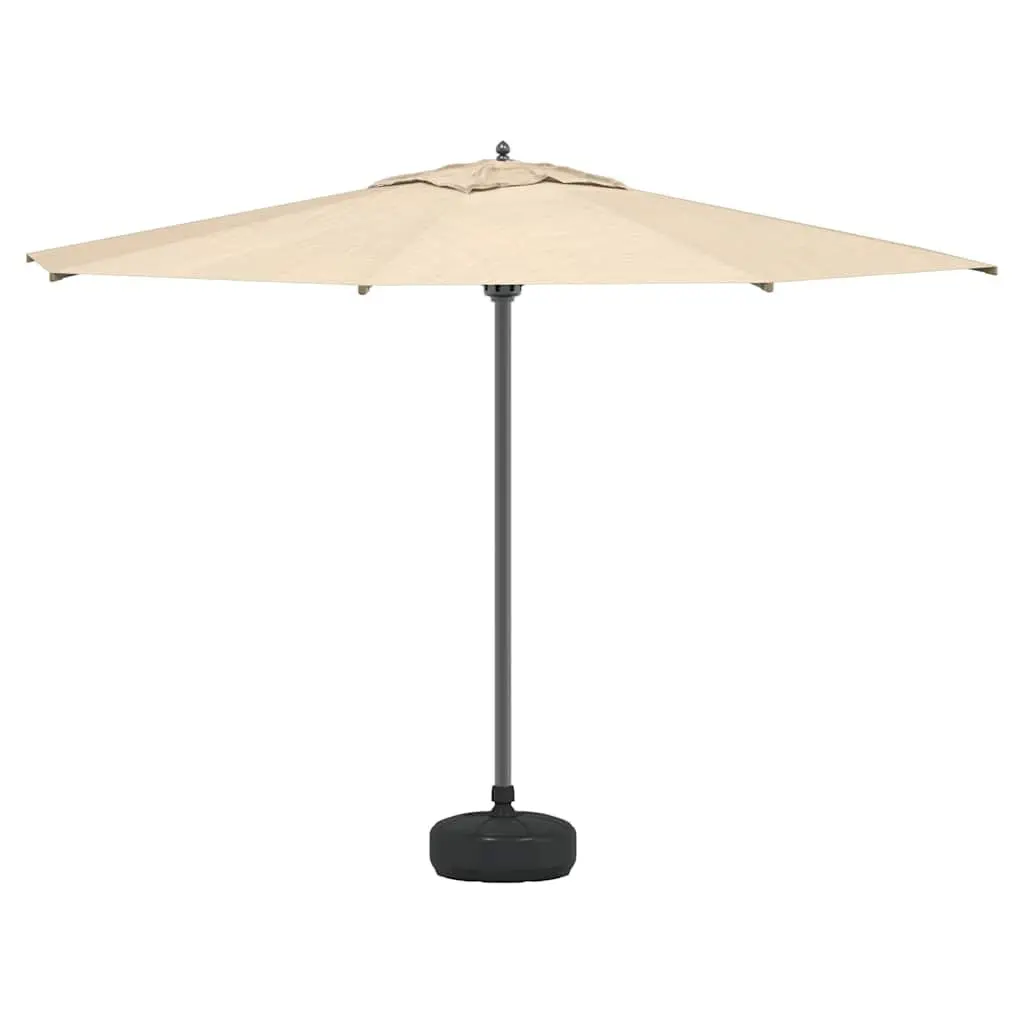 Umbrella Base Sand Water Fillable 15L Portable Parasol Stand Black