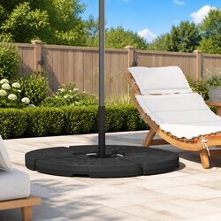 Heavy Duty Fan-shaped Umbrella Base Set of 4