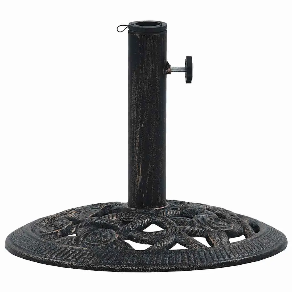 Umbrella Base Cast Iron 40cm Black
