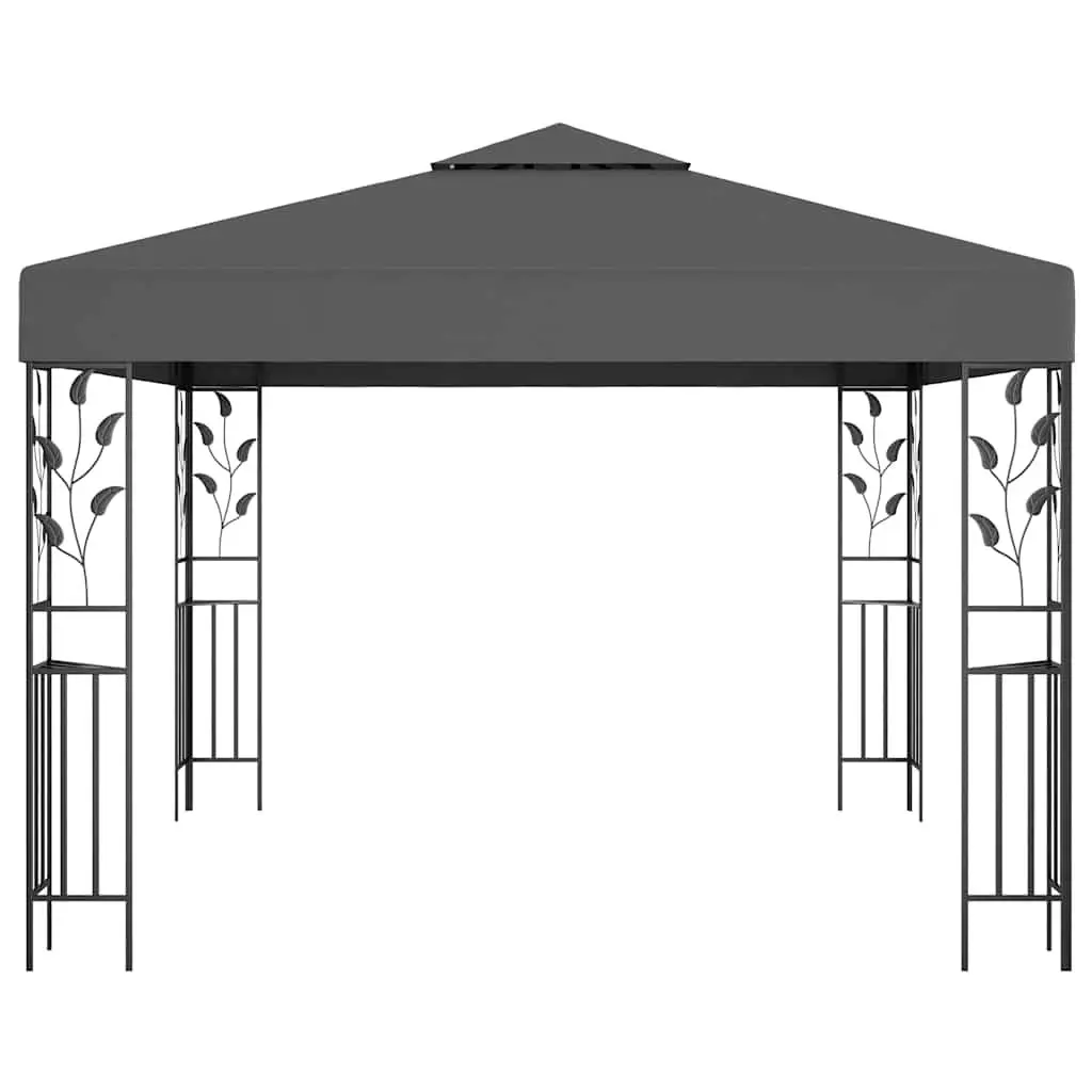 3x3 m Gazebo with Vented Roof for Outdoor Use