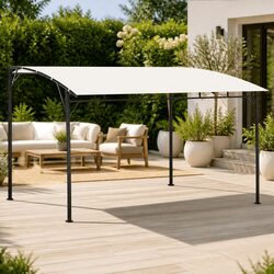 Sturdy Garden Sunshade Awning 4x3x2.55m Shelter