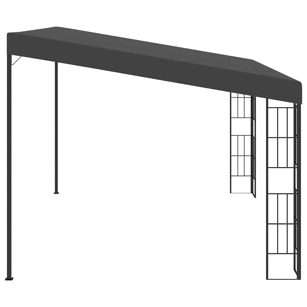 Retractable Wall-mounted Gazebo 3x4 m in Anthracite