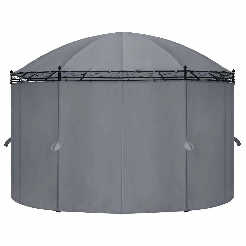 Gazebo with Detachable Curtains 520x349x255 cm