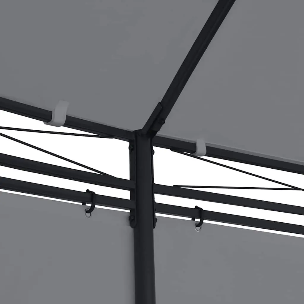 Gazebo with Detachable Curtains 520x349x255 cm
