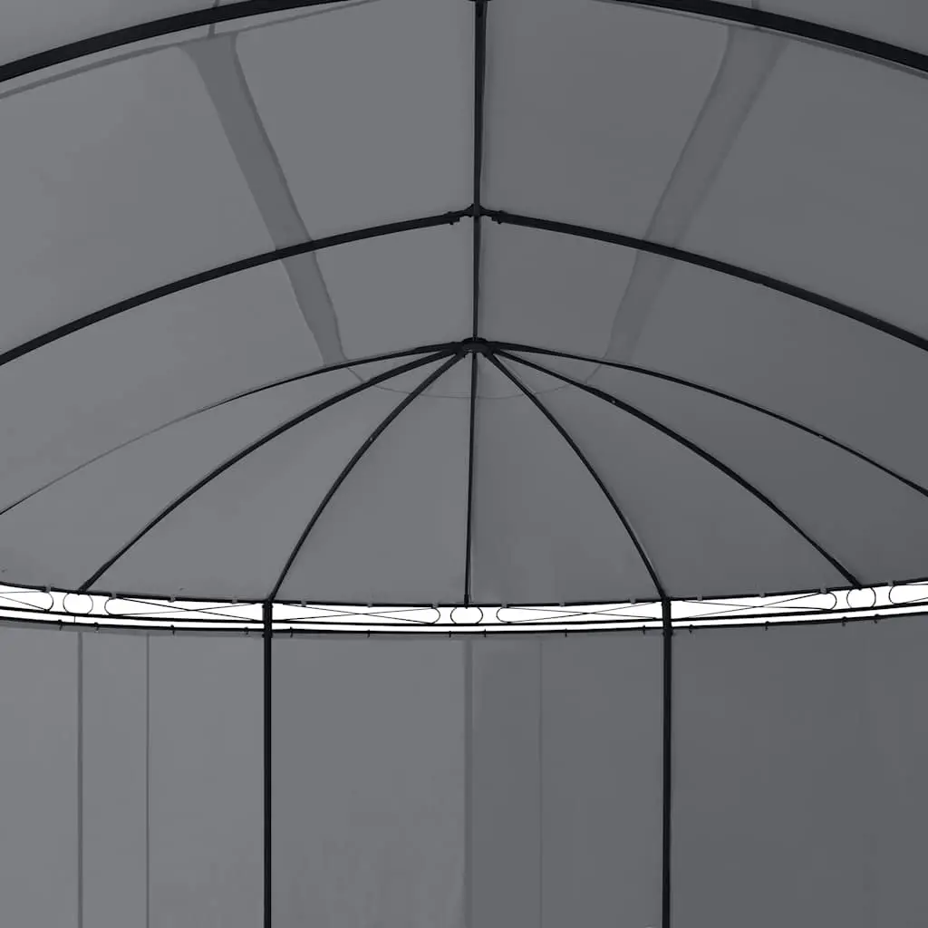 Gazebo with Detachable Curtains 520x349x255 cm