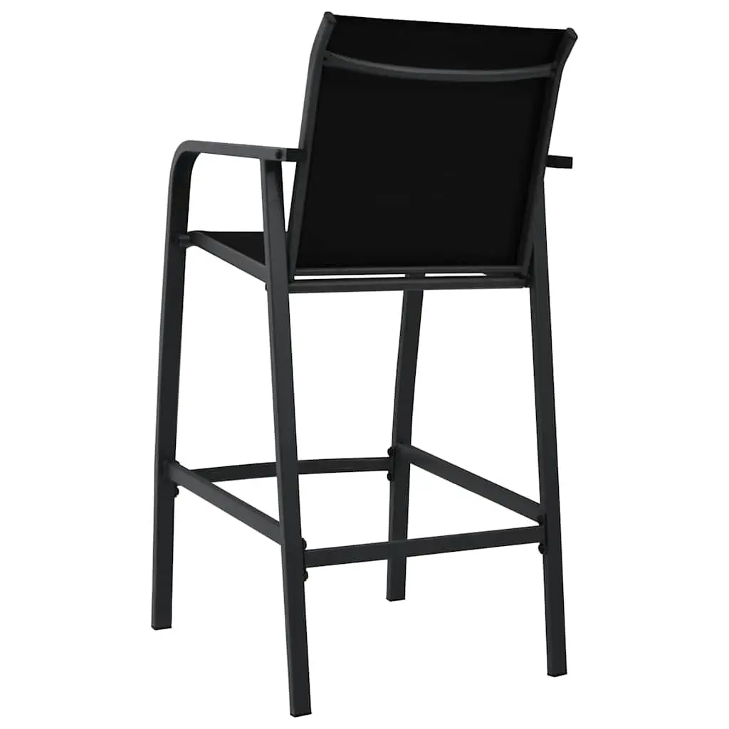Outdoor Bar Chairs Set of 2 for Garden Patio