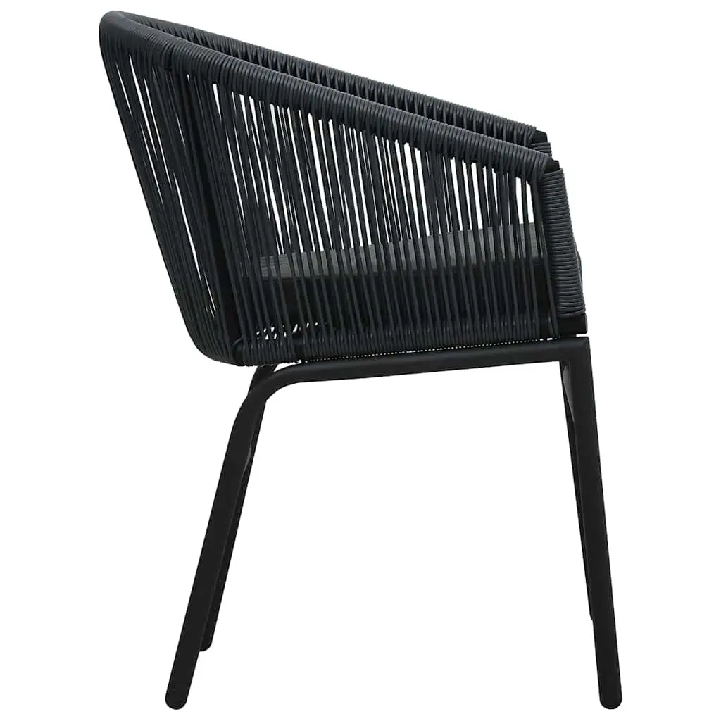 3-Piece Outdoor Bistro Lounge Set with Cushions