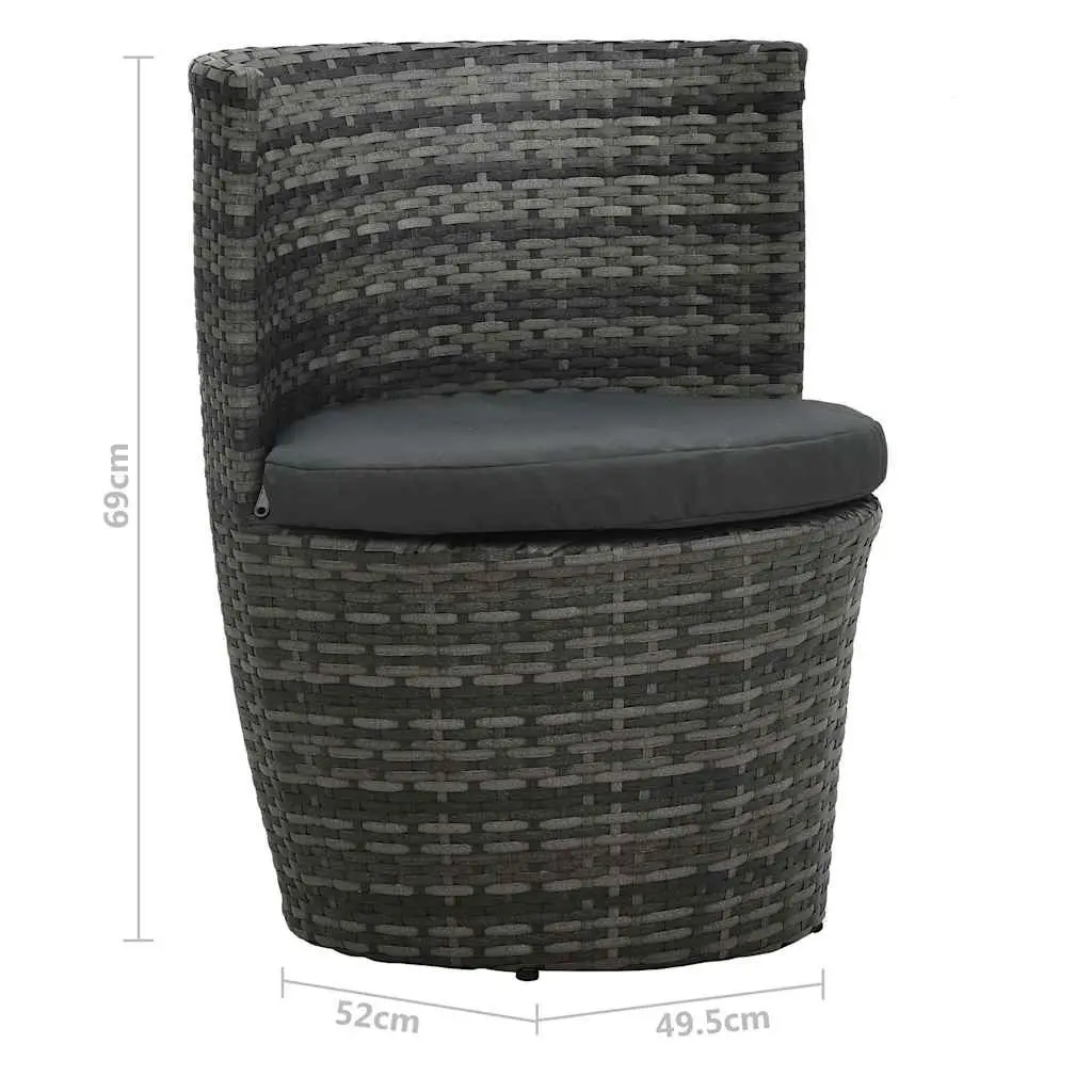 3 Piece Bistro Set for Outdoor Spaces