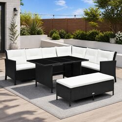 Stylish and Durable 3-Piece Garden Lounge Set