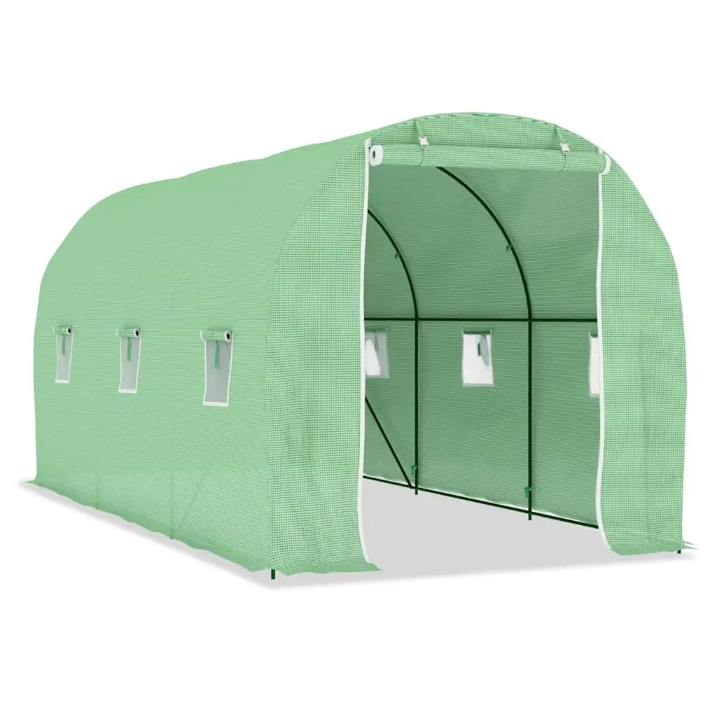 Greenhouse 9 m² with Ventilation Windows