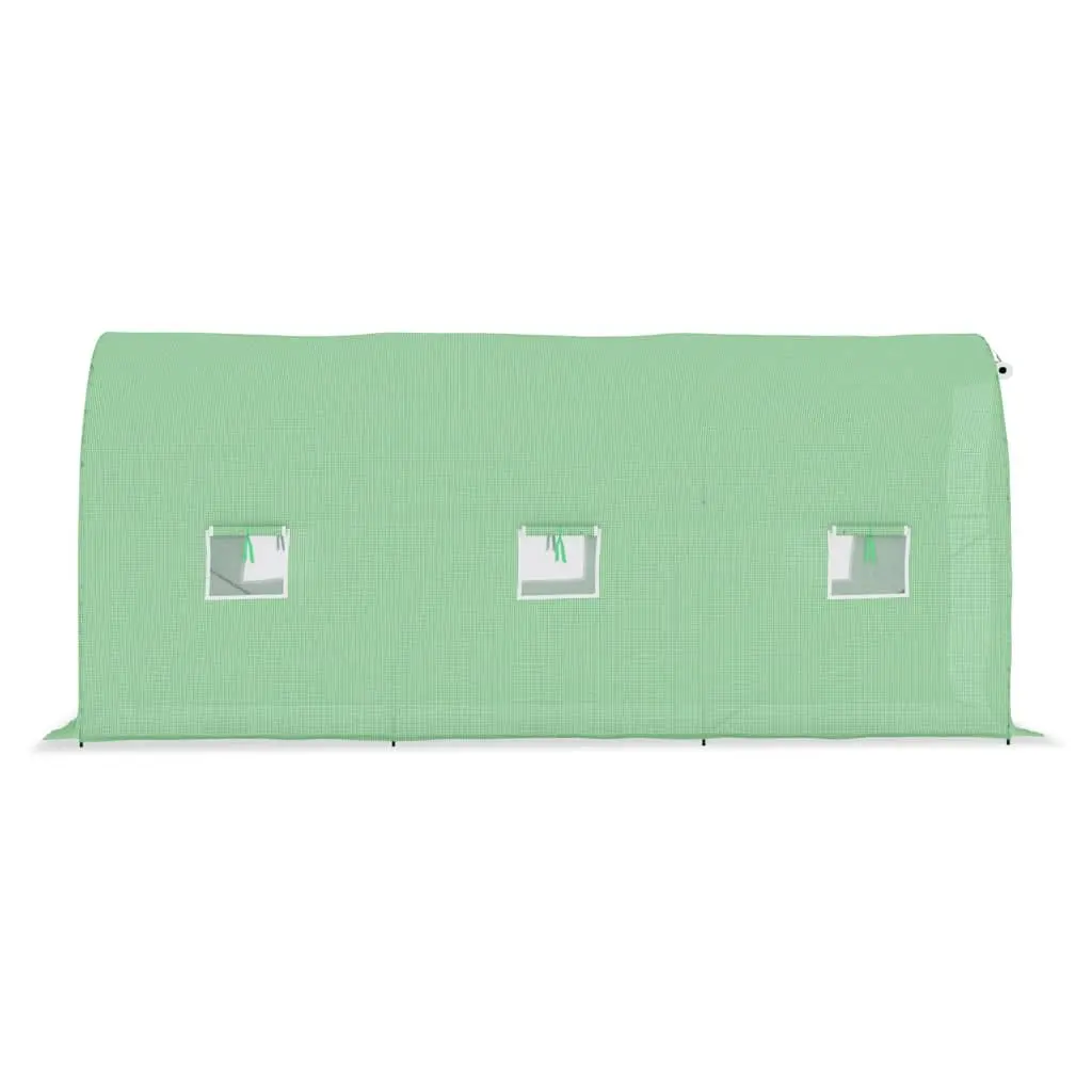 Greenhouse 9 m² with Ventilation Windows