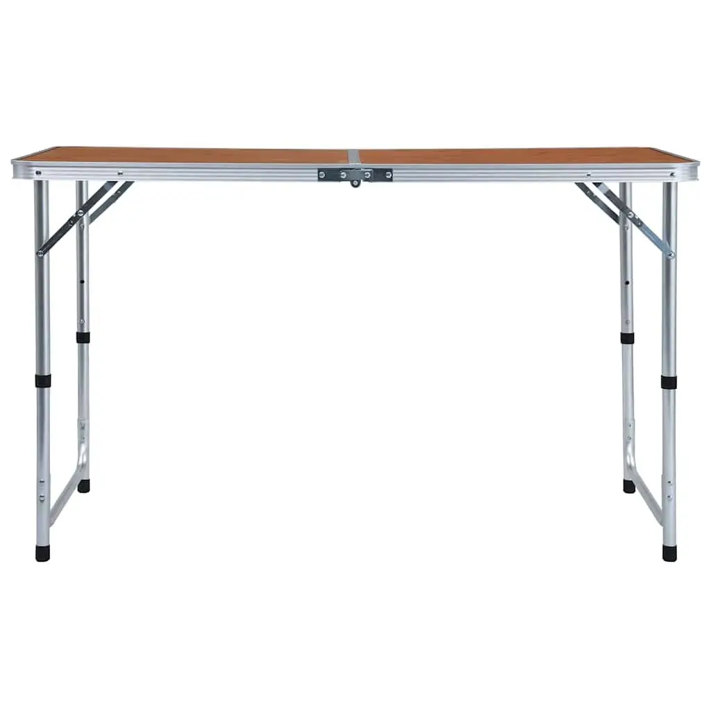 Adjustable Height Camping Table for Outdoor Use