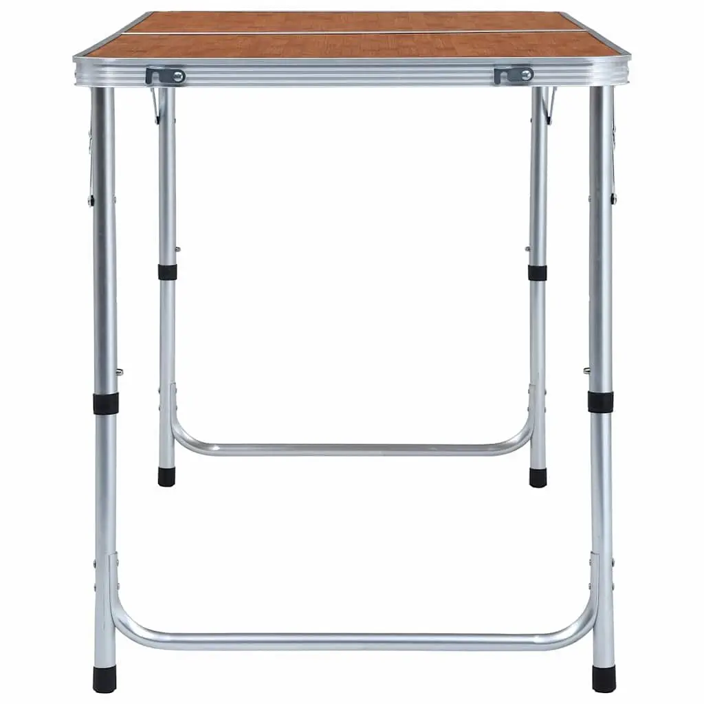 Adjustable Height Camping Table for Outdoor Use