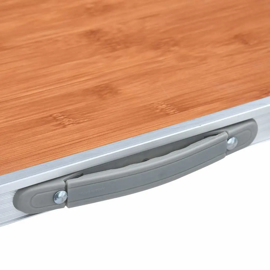 Adjustable Height Camping Table for Outdoor Use